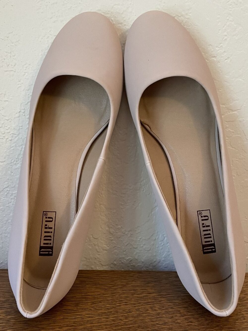 Nubuck Beige Pumps Size 9.5 Beige